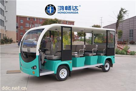  鸿畅达电动观光车新款四轮